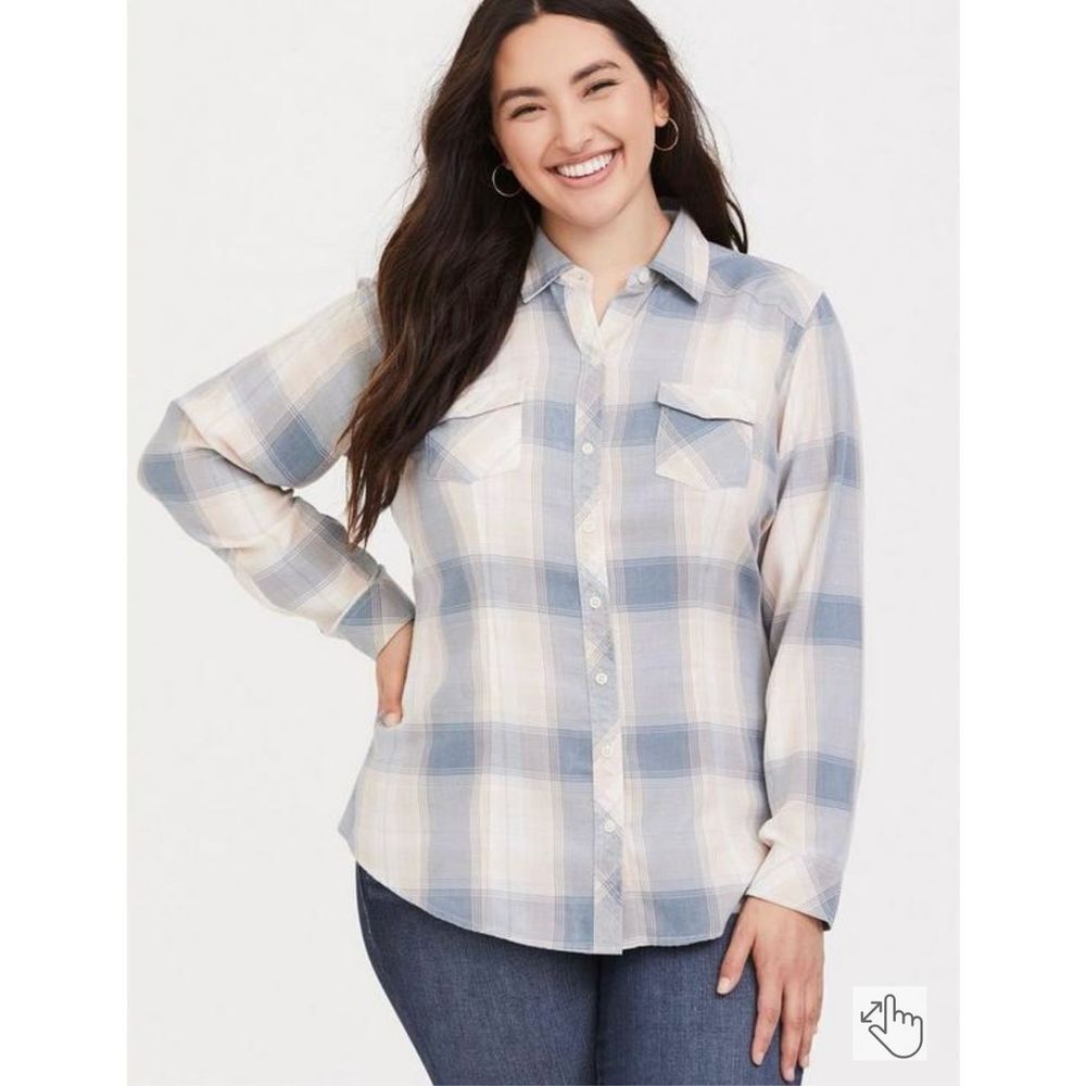 Torrid Button Down - Picture 2 of 6
